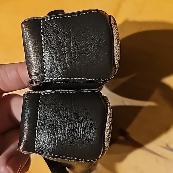 STUNNING LIVIE & LUCA BENNY BROWN LEATHER BOOTIES - Picture 4 of 5